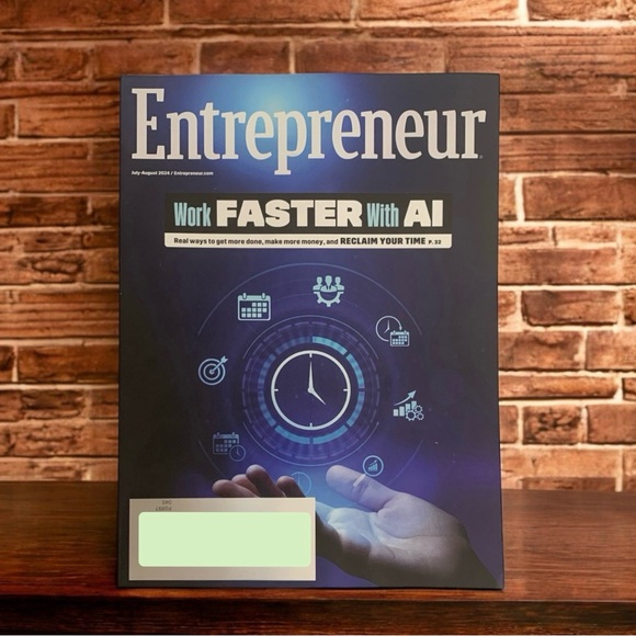 Entrepreneur Magazine July August 2024 Work Faster With AI - Picture 2 of 5